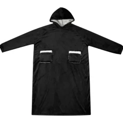 vidaXL Sudadera manta M Forro Polar y Franela Negro Outlet