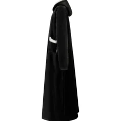 vidaXL Sudadera manta M Forro Polar y Franela Negro Outlet