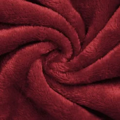 vidaXL Sudadera manta M Forro Polar y Franela Rojo burdeos Discount