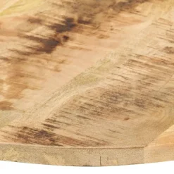vidaXL Accesorios Para Mesas-Superficie de mesa redonda madera maciza de mango 15-16 mm 40cm