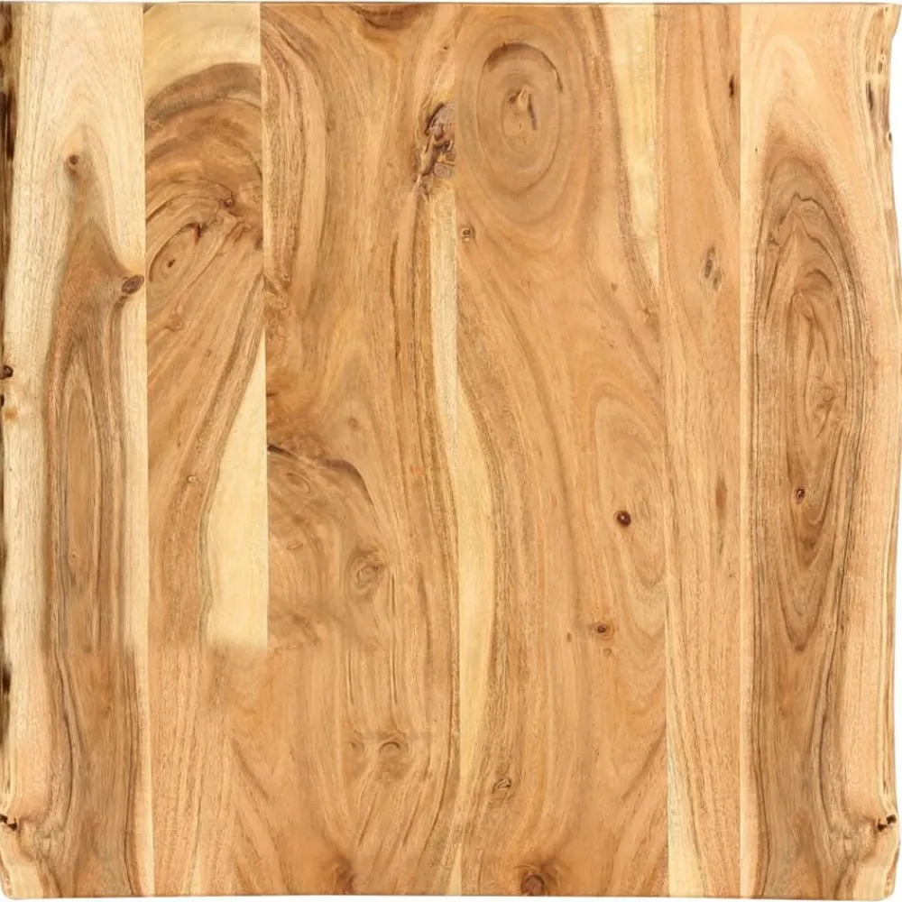 vidaXL Superficie de mesa de madera maciza de acacia 58x(50-60)x2,5 cm Clearance