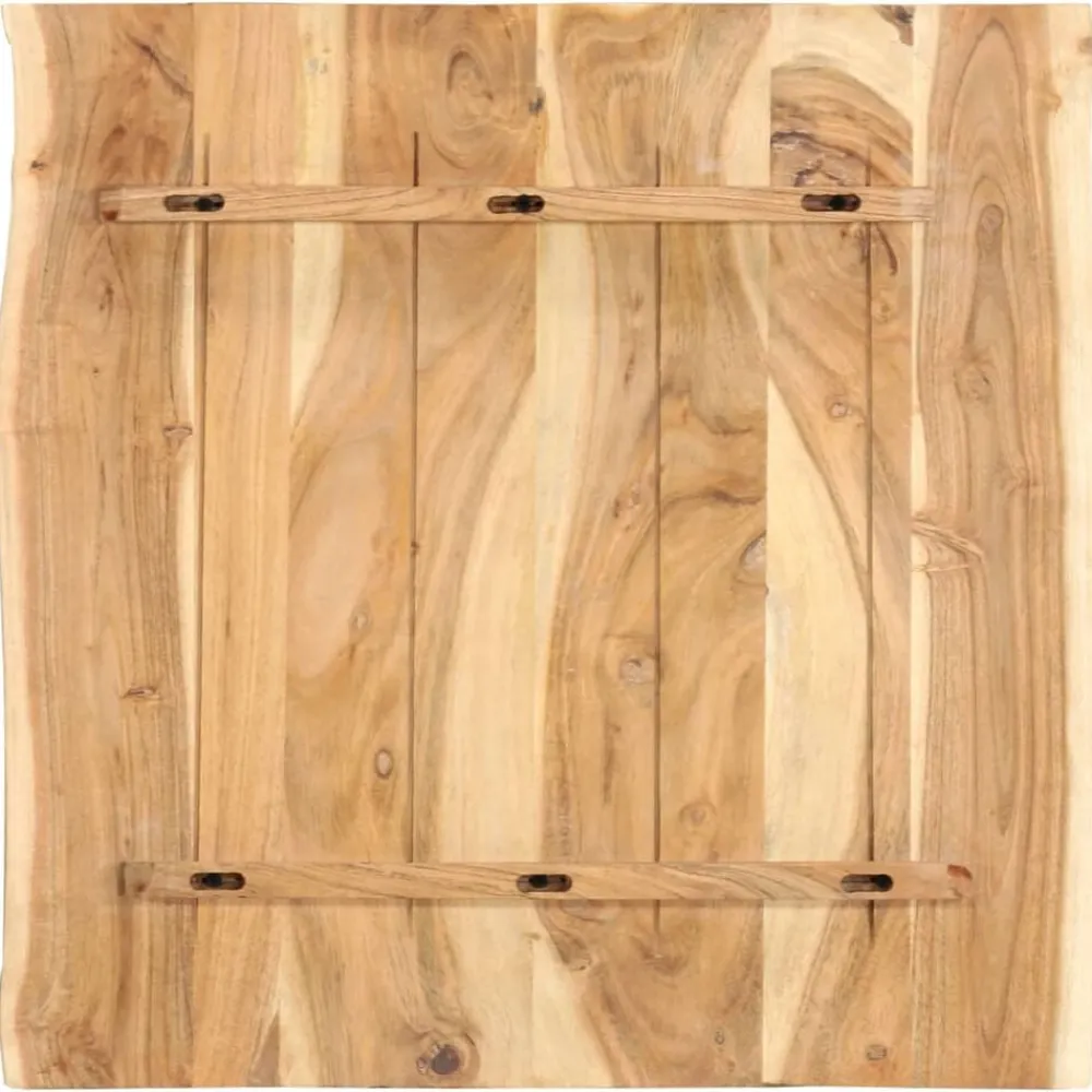 vidaXL Superficie de mesa de madera maciza de acacia 58x(50-60)x2,5 cm Clearance