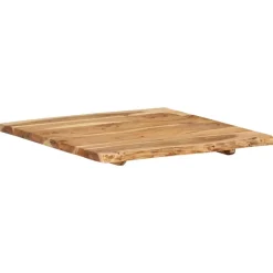 vidaXL Superficie de mesa de madera maciza de acacia 58x(50-60)x2,5 cm Clearance