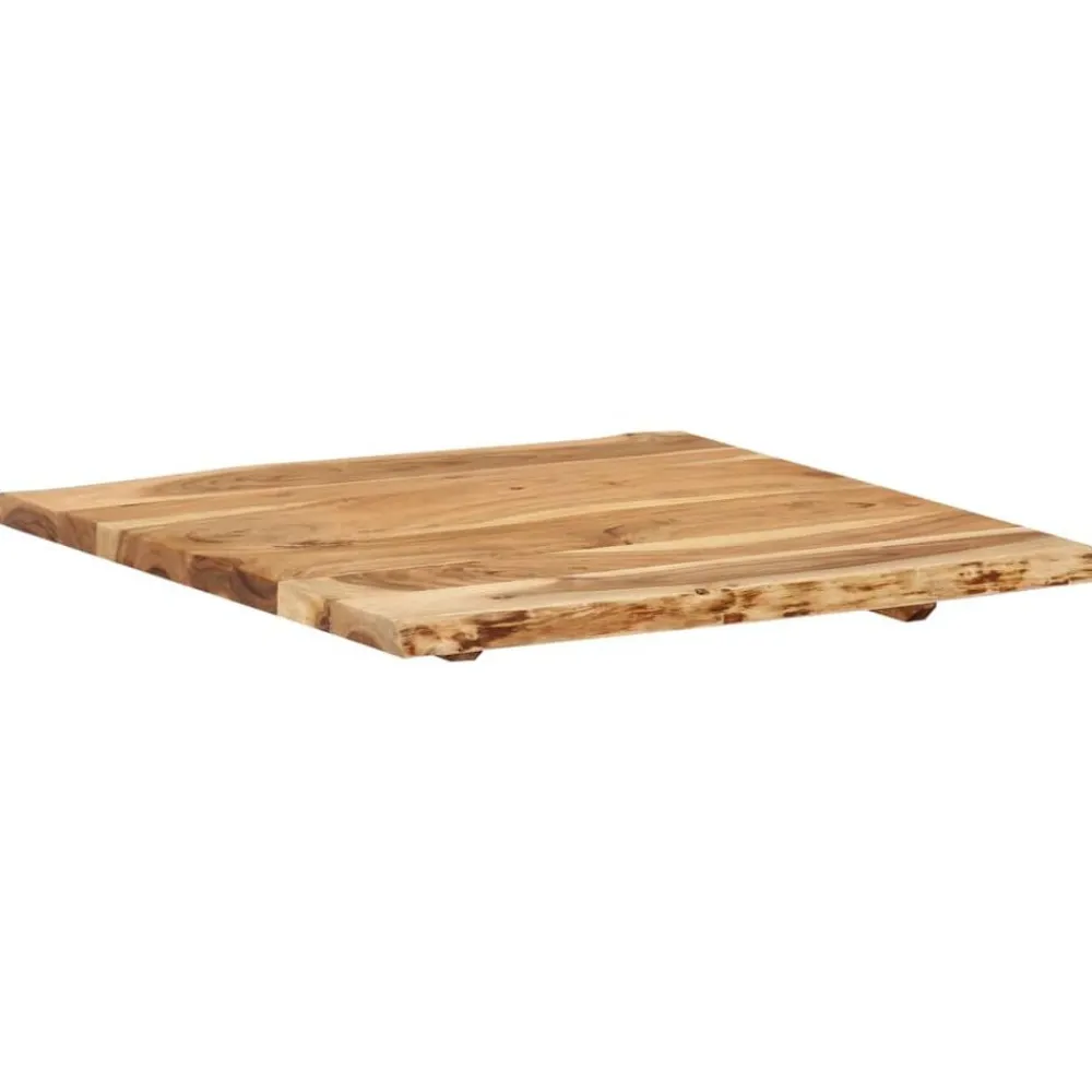vidaXL Superficie de mesa de madera maciza de acacia 58x(50-60)x2,5 cm Clearance