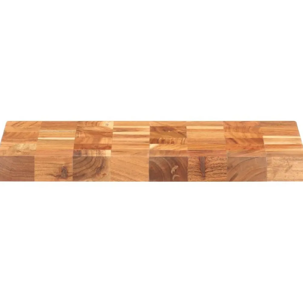 vidaXL Cocina Y Comedor-Tabla de cortar de madera maciza de acacia 40x30x3,8 cm