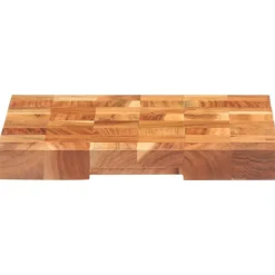 vidaXL Cocina Y Comedor-Tabla de cortar de madera maciza de acacia 40x30x3,8 cm