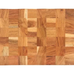 vidaXL Cocina Y Comedor-Tabla de cortar de madera maciza de acacia 40x30x3,8 cm