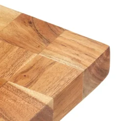 vidaXL Cocina Y Comedor-Tabla de cortar de madera maciza de acacia 40x30x3,8 cm