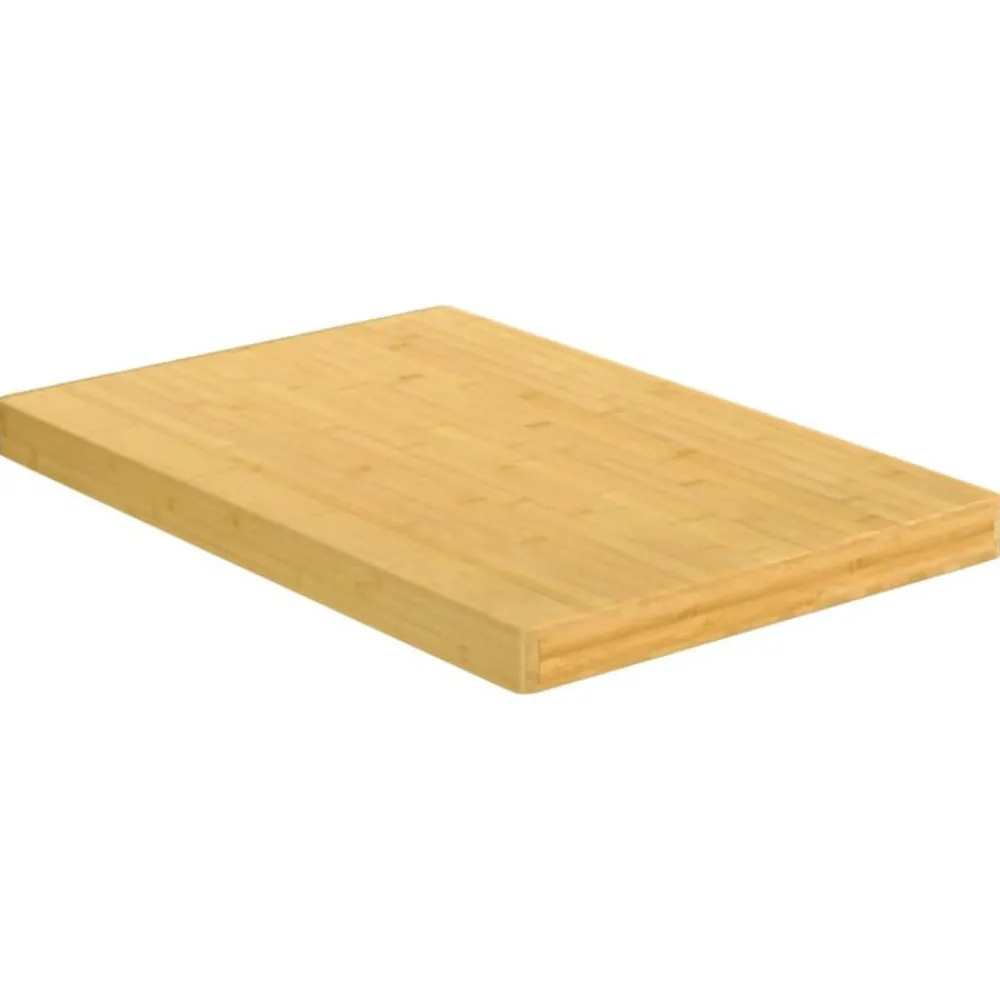 vidaXL Cocina Y Comedor-Tabla de cortar de bambú 35x50x4 cm