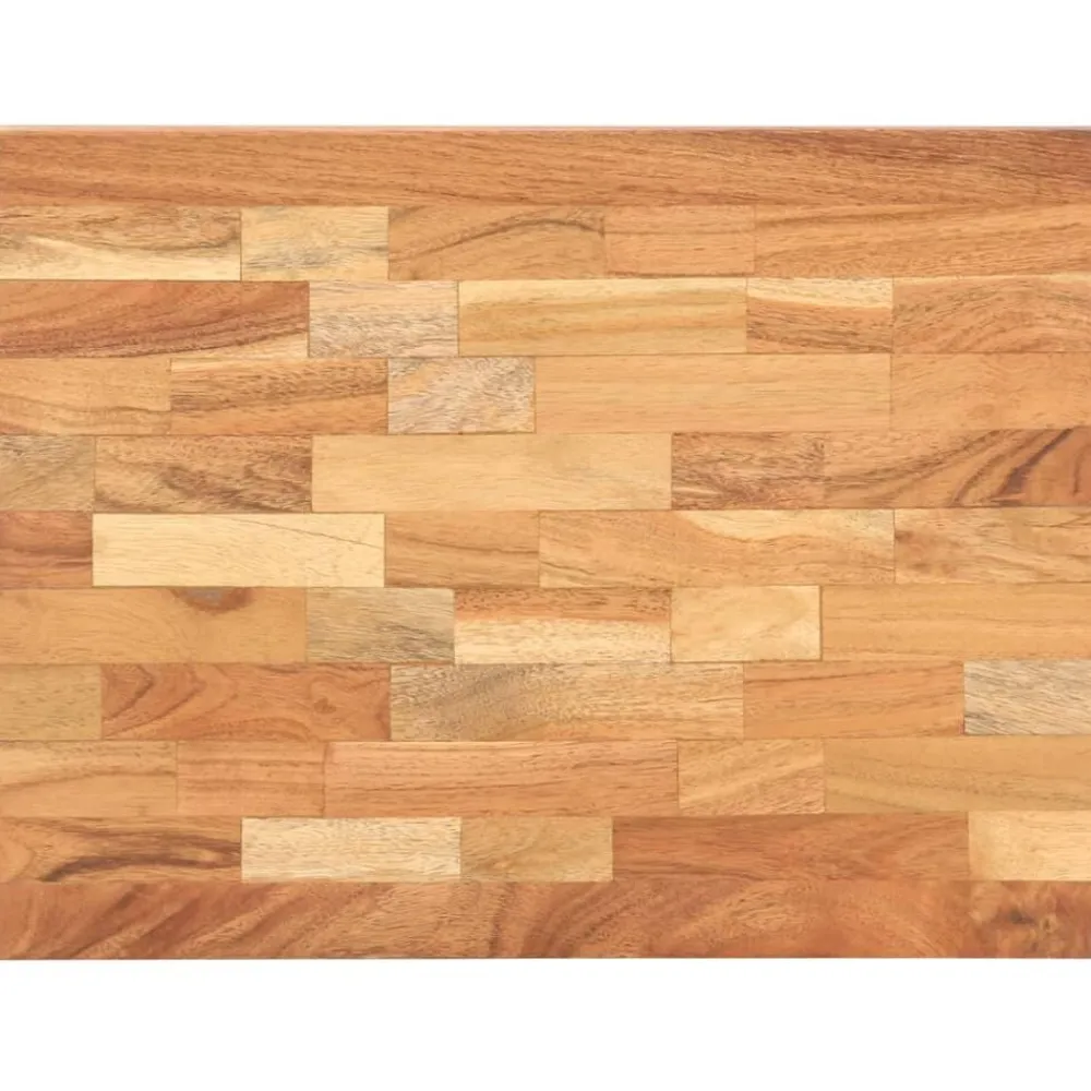 vidaXL Cocina Y Comedor-Tabla de cortar de madera maciza de acacia 40x30x4 cm
