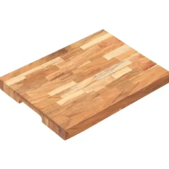 vidaXL Cocina Y Comedor-Tabla de cortar de madera maciza de acacia 40x30x4 cm
