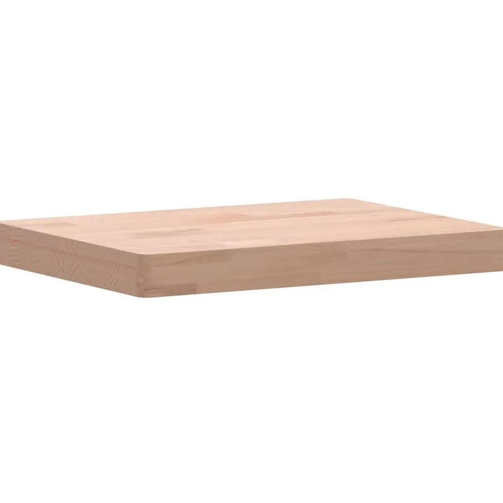 vidaXL Tabla de cortar madera maciza de haya 40x30x4 cm Clearance