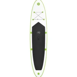 vidaXL Actividades Al Aire Libre-Tabla de paddle surf inflable con vela y blanca