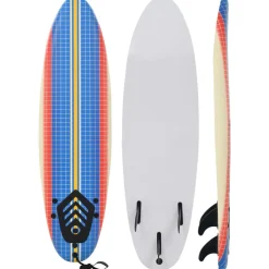 vidaXL Tabla de surf diseño mosaico 170 cm