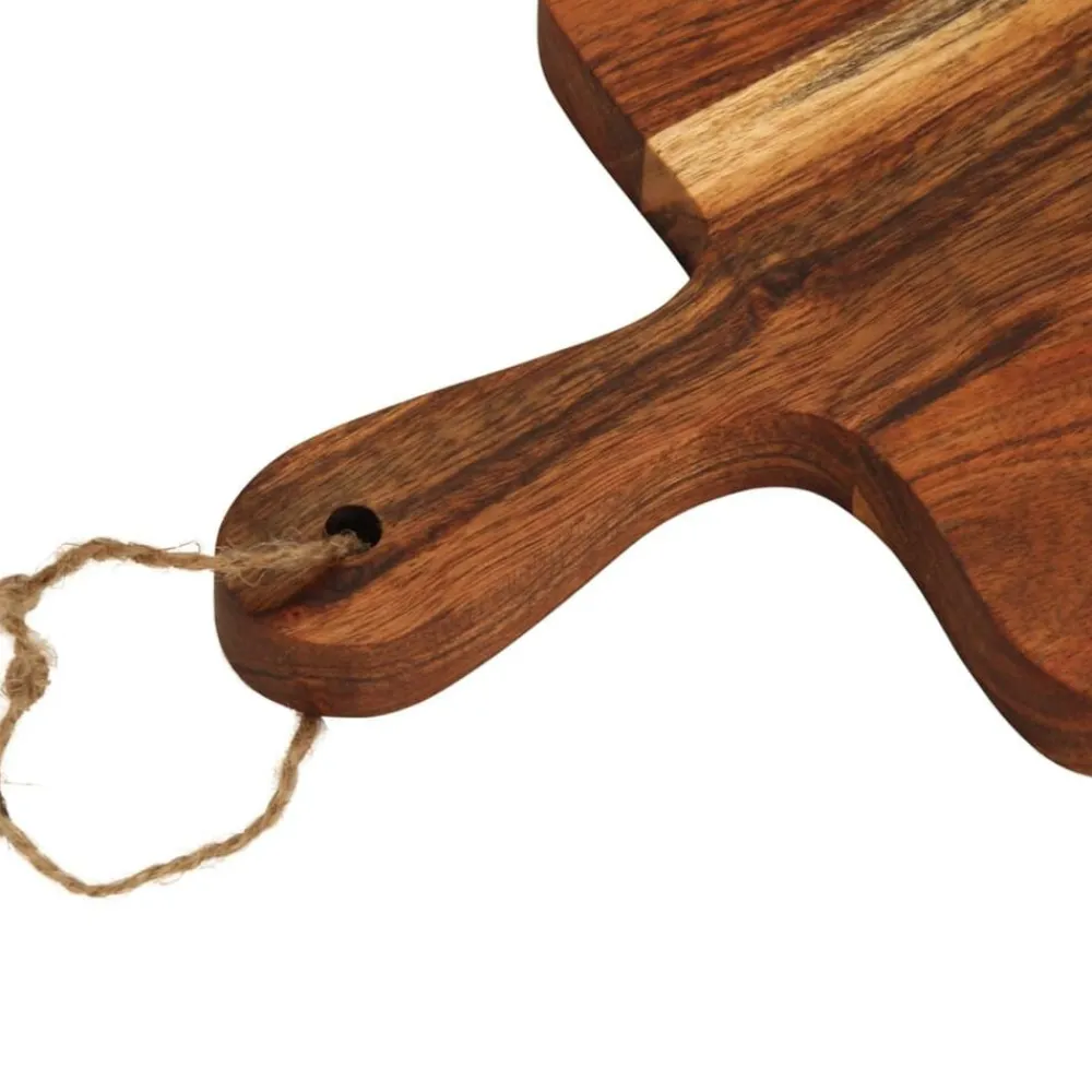 vidaXL Cocina Y Comedor-Tablas de cortar 3 piezas madera maciza de acacia