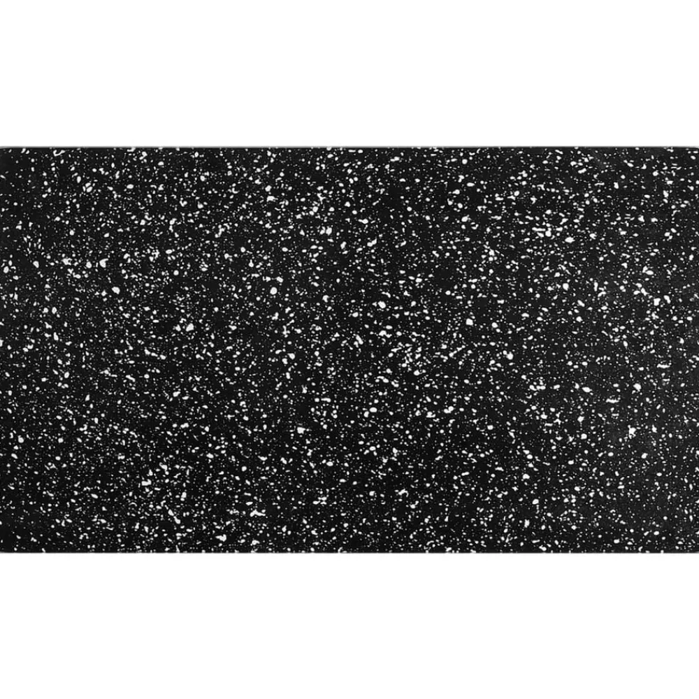 vidaXL Tablas de cortar 2 uds patrón de granito vidrio templado Negro Sale