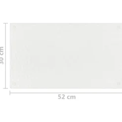 vidaXL Cocina Y Comedor-Tablas de cortar 2 uds burbujas transparentes vidrio templado