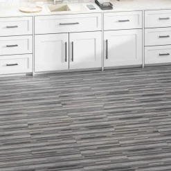 vidaXL Tablas de Suelo 36 pcs Rayado Gris 5,02 m² PVC Gris a rayas Best