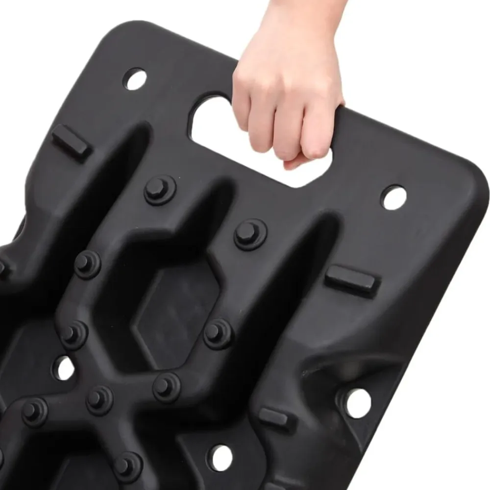 vidaXL Preparación En Caso De Emergencias-Tablas de tracción 2 unidades nailon 107x31x7 cm