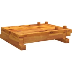 vidaXL Accesorios De Bricolaje-Tablero banco de trabajo con tornillo banco madera 52x44x9,5 cm
