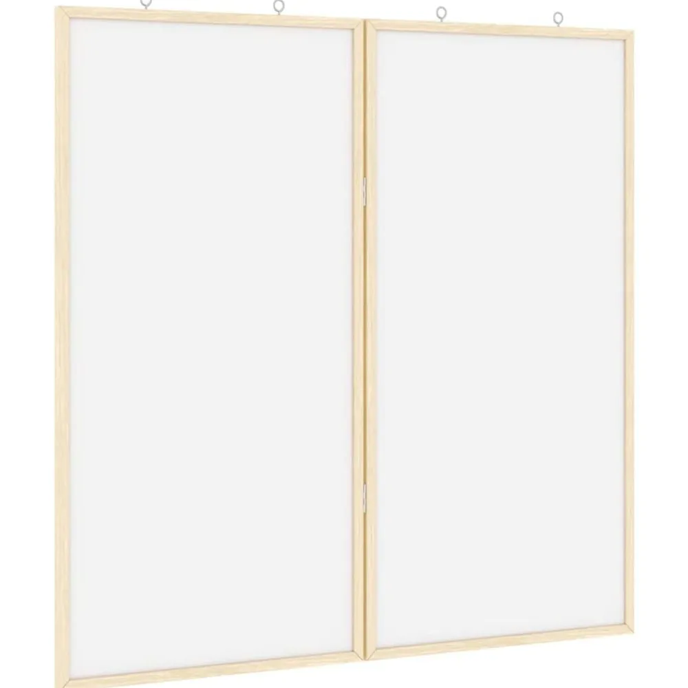 vidaXL Tablero de Anuncios 80 x 80 x 1.4 cm Madera maciza de pino Best
