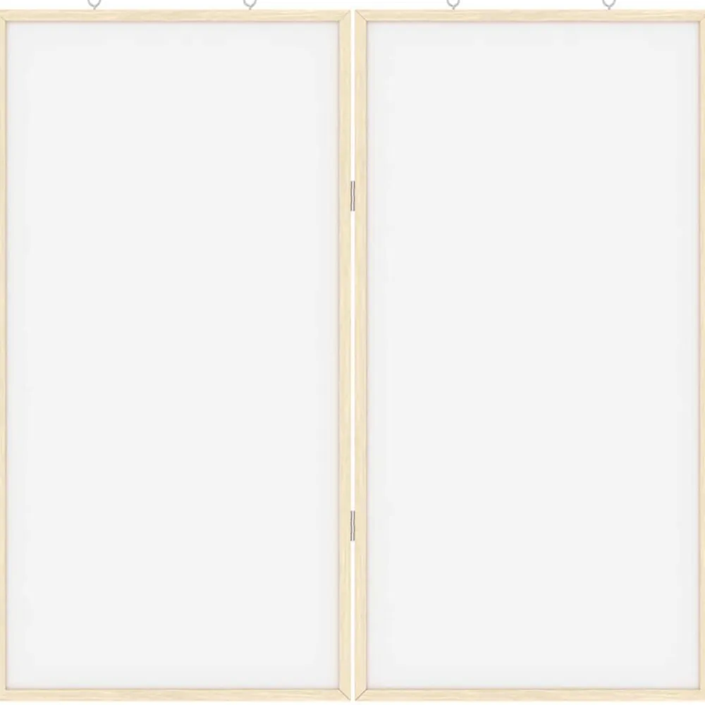 vidaXL Tablero de Anuncios 80 x 80 x 1.4 cm Madera maciza de pino Best