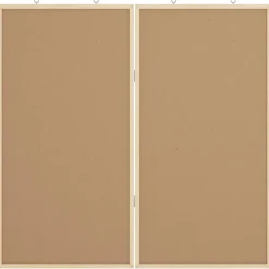 vidaXL Tablero de Anuncios 80 x 80 x 1.4 cm Madera maciza de pino Best