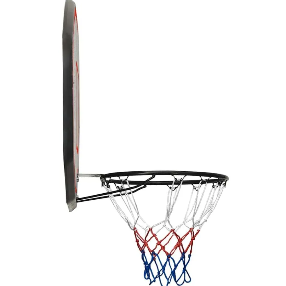vidaXL Equipamiento Para Atletismo-Tablero de baloncesto polietileno 109x71x3 cm