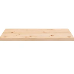 vidaXL Accesorios Para Mobiliario De Oficina-Tablero de escritorio madera maciza de pino 80x40x2,5 cm
