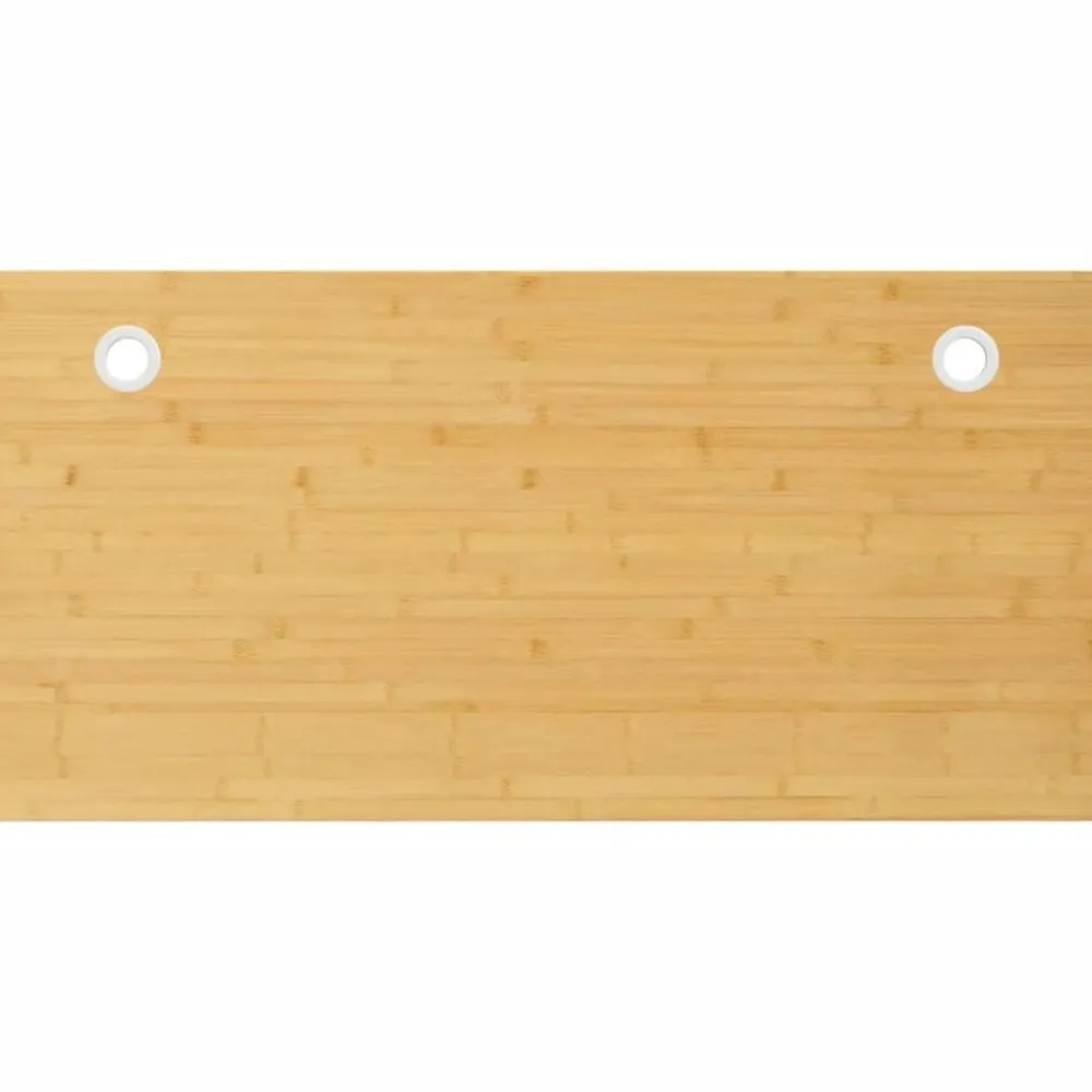 vidaXL Accesorios Para Mobiliario De Oficina-Tablero de escritorio de bambú 110x55x4 cm