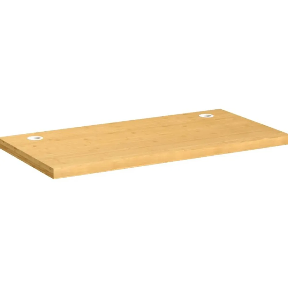 vidaXL Accesorios Para Mobiliario De Oficina-Tablero de escritorio de bambú 110x55x4 cm