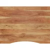 vidaXL Accesorios Para Mesas-Tablero de escritorio rectangular madera acacia 100x80x2,5 cm