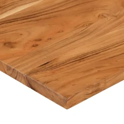 vidaXL Accesorios Para Mesas-Tablero de escritorio rectangular madera acacia 100x80x2,5 cm