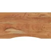 vidaXL Accesorios Para Mesas-Tablero de escritorio rectangular madera acacia 110x60x2,5 cm