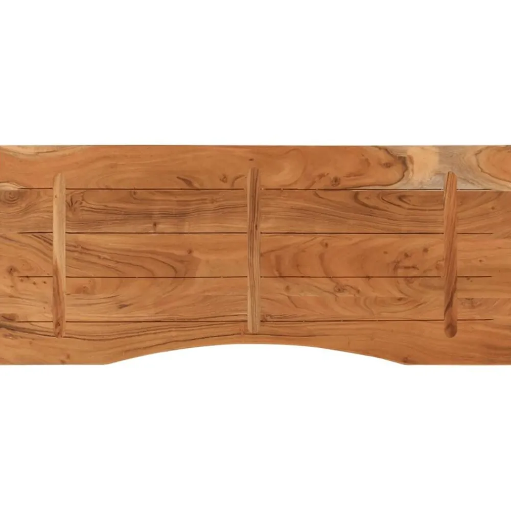 vidaXL Accesorios Para Mesas-Tablero de escritorio rectangular madera acacia 110x50x2,5 cm