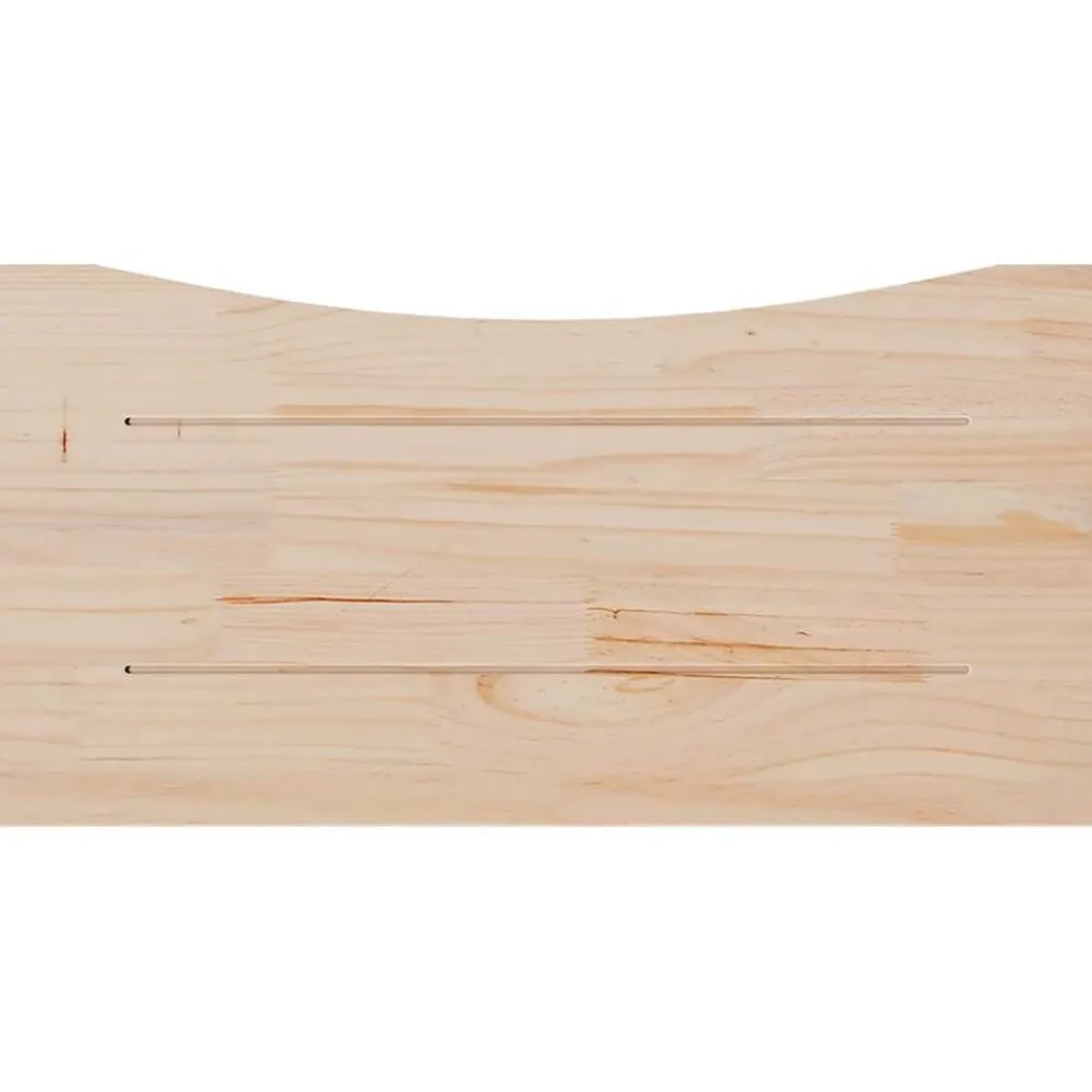 vidaXL Tablero de escritorio madera maciza de pino 80x40x2,5 cm Natural Hot