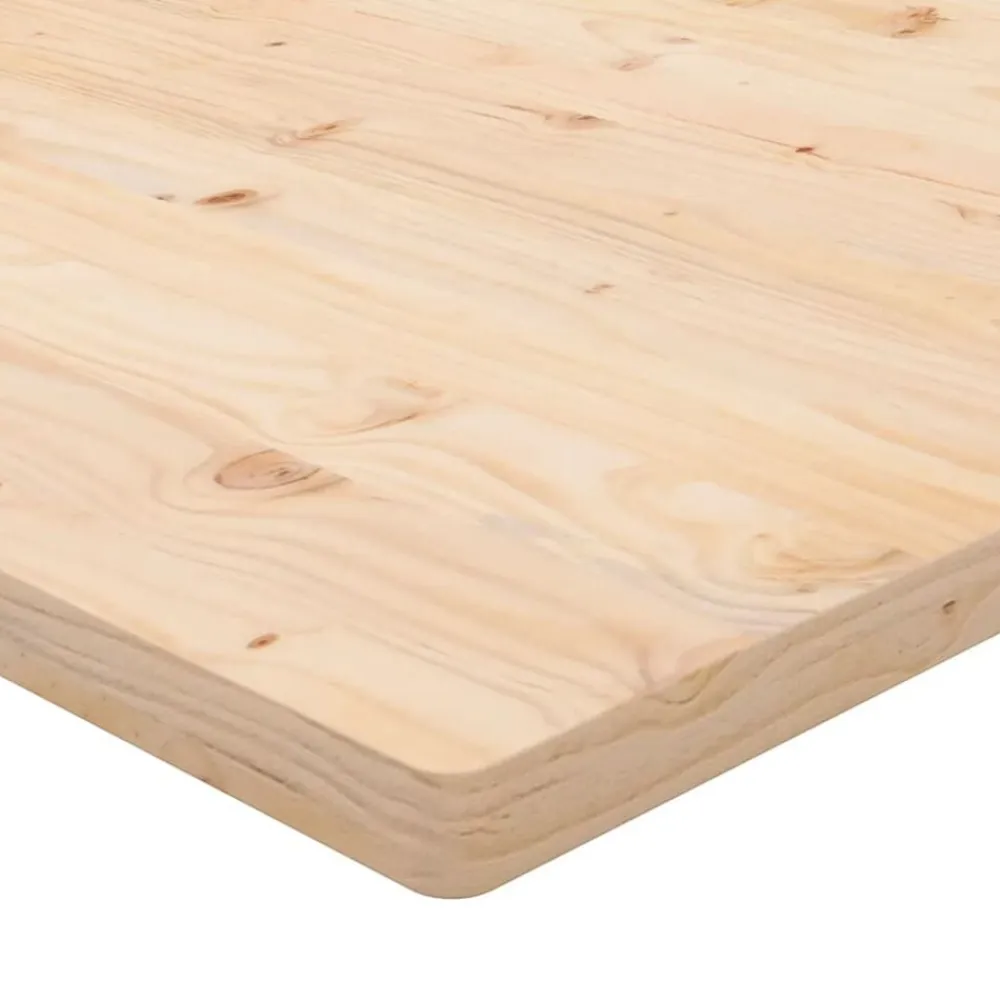 vidaXL Tablero de escritorio madera maciza de pino 80x40x2,5 cm Natural Hot