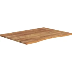 vidaXL Accesorios Para Mesas-Tablero de escritorio rectangular madera acacia 110x80x2,5 cm