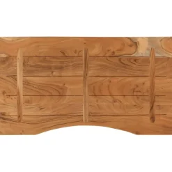vidaXL Tablero de escritorio rectangular madera acacia 100x50x2,5 cm