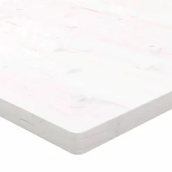 vidaXL Tablero de escritorio madera maciza de pino 80x40x2,5 cm Blanco