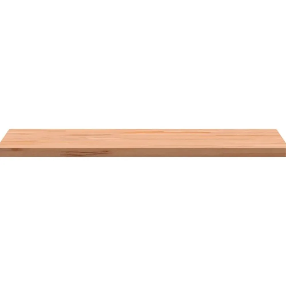 vidaXL Accesorios Para Mesas-Tablero de escritorio madera maciza de haya 80x55x2,5 cm