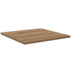 vidaXL Tablero de Estantería 4 pcs Marrón 40 x 40 x 1,5 cm Roble artesanal