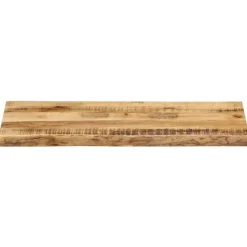 vidaXL Accesorios Para Mesas-Tablero de mesa borde natural madera maciza mango 100x40x2,5 cm