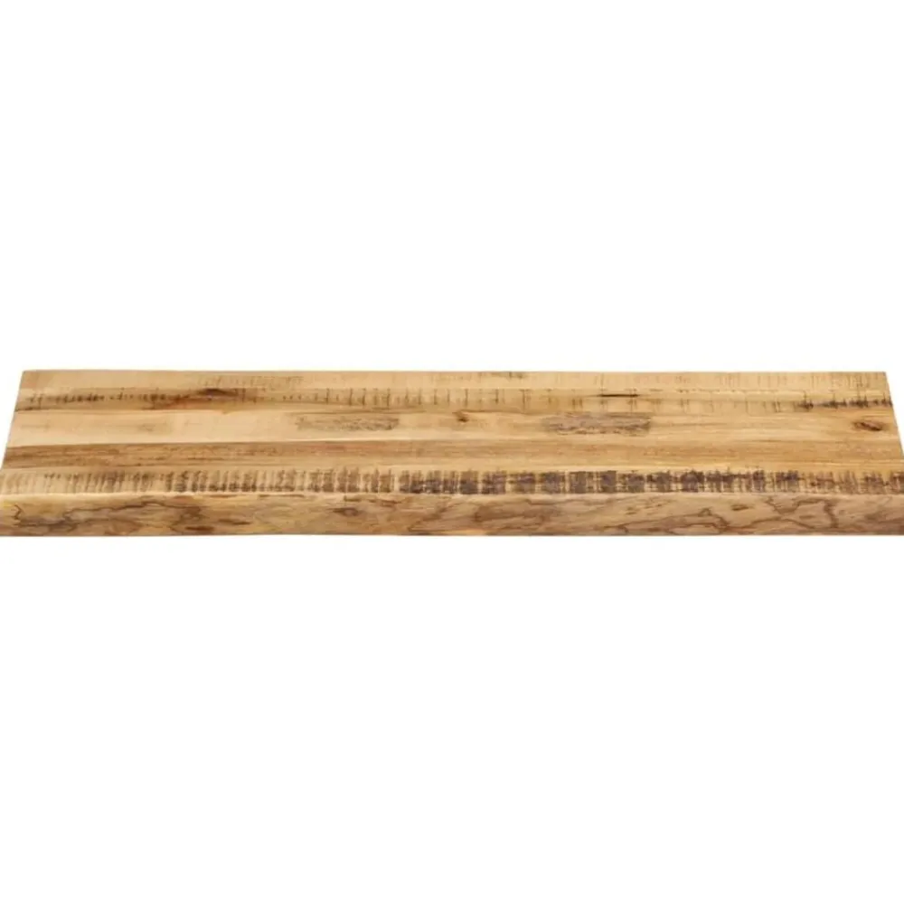 vidaXL Accesorios Para Mesas-Tablero de mesa borde natural madera maciza mango 100x40x2,5 cm