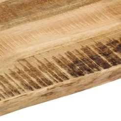 vidaXL Accesorios Para Mesas-Tablero de mesa borde natural madera maciza mango 100x40x2,5 cm