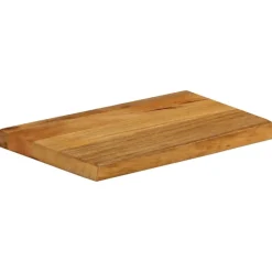 vidaXL Accesorios Para Mesas-Tablero de mesa borde natural madera maciza mango 50x20x2,5 cm