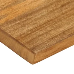 vidaXL Accesorios Para Mesas-Tablero de mesa borde natural madera maciza mango 50x20x2,5 cm