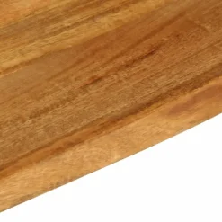 vidaXL Accesorios Para Mesas-Tablero de mesa borde natural madera maciza mango 50x20x2,5 cm