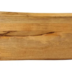 vidaXL Accesorios Para Mesas-Tablero de mesa borde natural madera maciza mango 50x40x2,5 cm