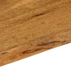 vidaXL Accesorios Para Mesas-Tablero de mesa borde natural madera maciza mango 50x40x2,5 cm